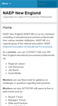 Mobile Screenshot of naebnewengland.org